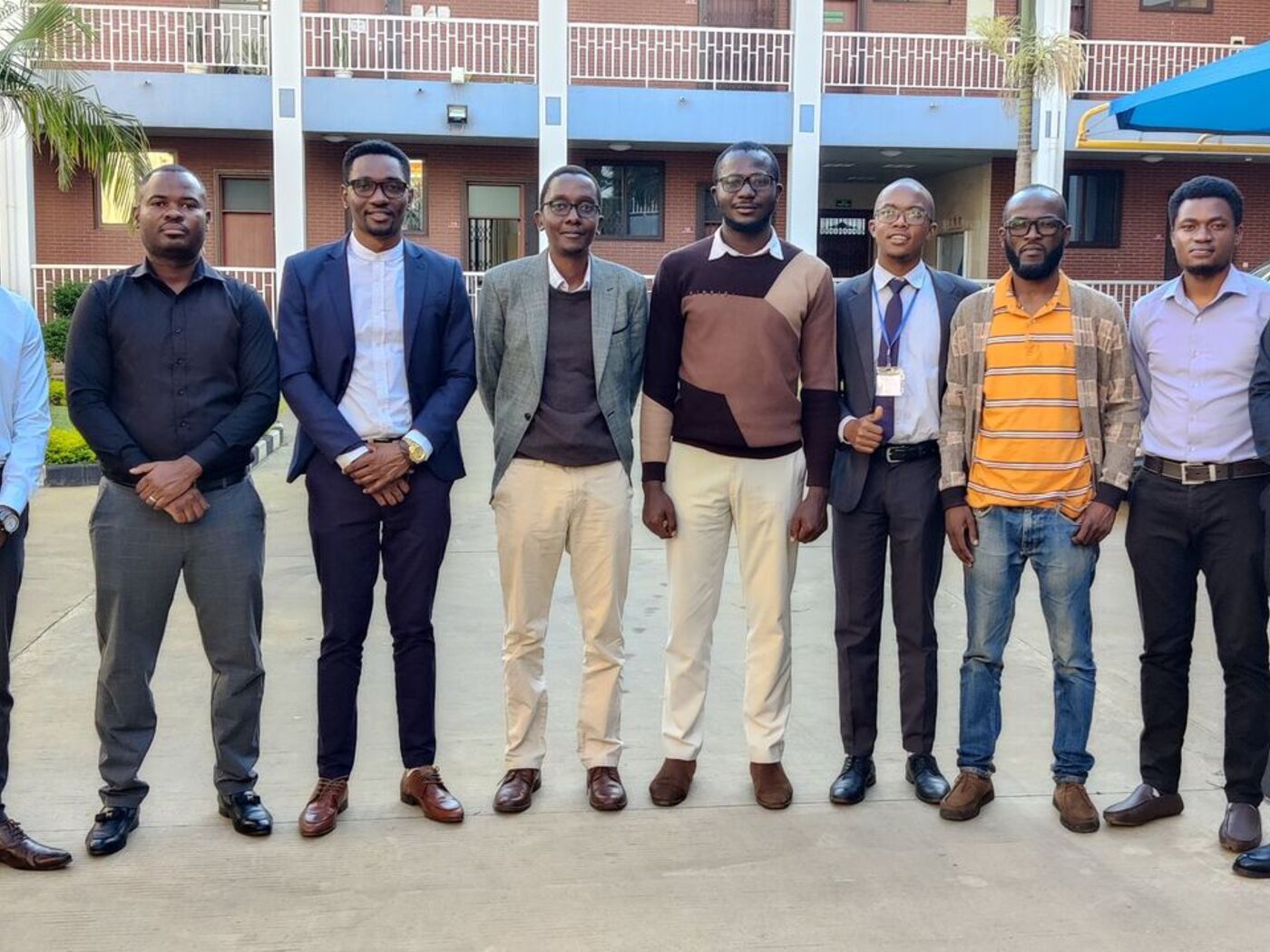Participants at the Enterprise Medical Imaging in Zambia workshop