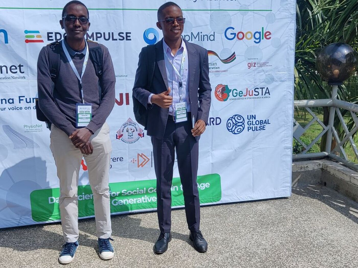 DataLab members at the Data Science Africa summer school